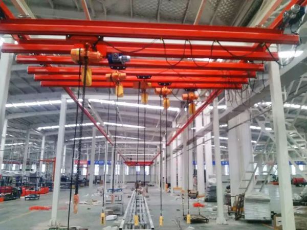 KBK起重機運行軌道的安裝要求